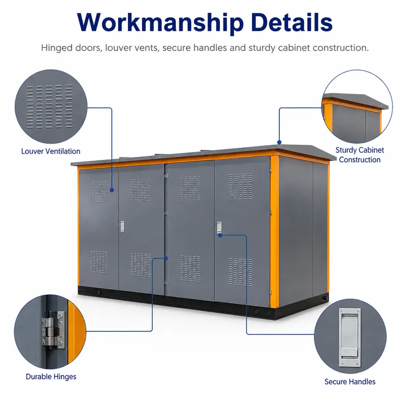Compact Three-Phase Package Substation (11–36 kV) — detail 3