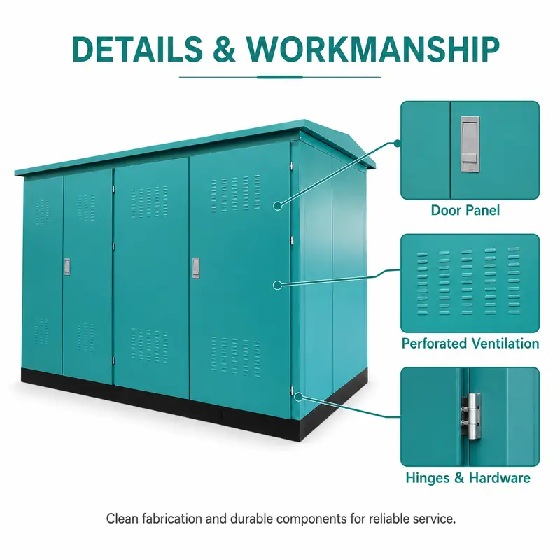 200 kVA Compact Box Substation, 15/0.4 kV — detail 3