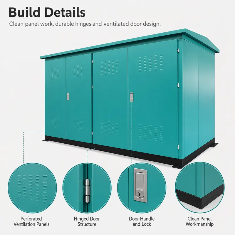 630 kVA / 33 kV Compact Distribution Substation — detail 3