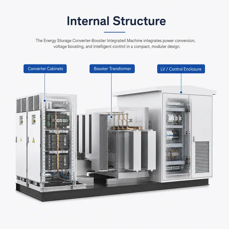 Integrated Converter-Booster Unit for Energy Storage (10/15 kV) — detail 2
