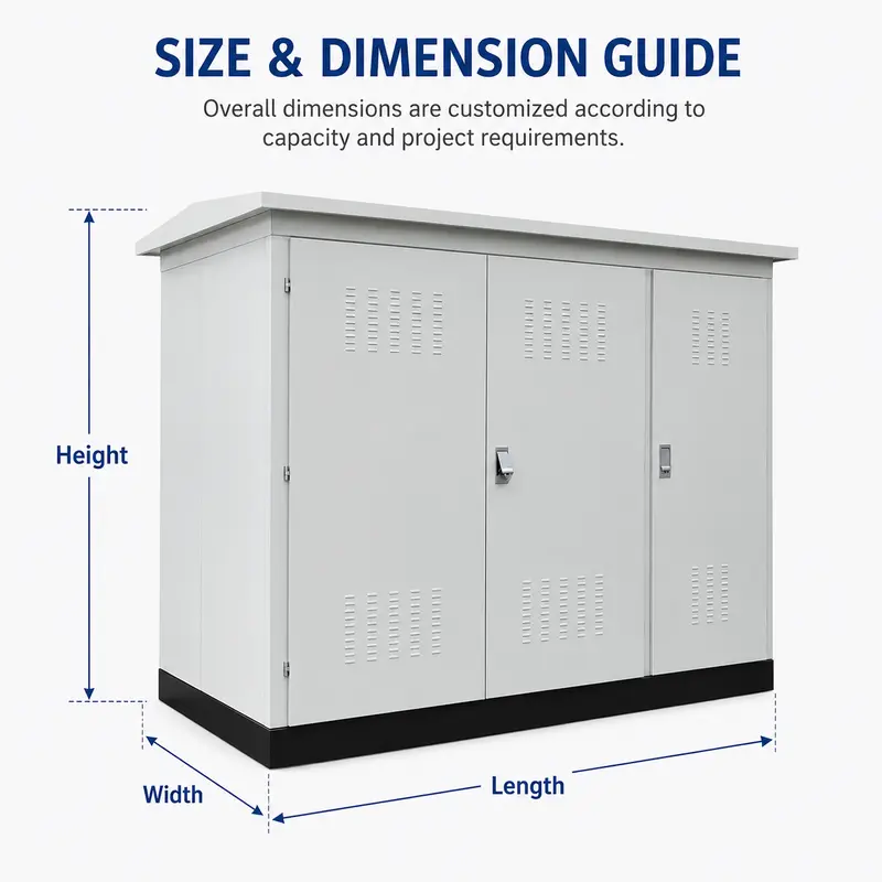 50–3150 kVA Three-Phase Power Box / Container Substation — detail 1
