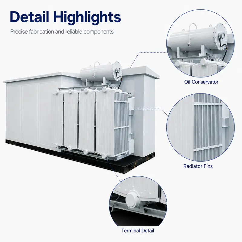 Hua-style Photovoltaic Boost Prefabricated Substation (35/0.4 kV) — detail 3