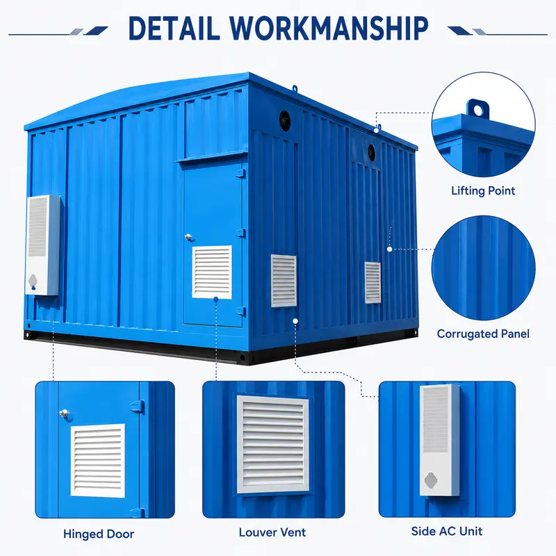 33 kV Containerized Substation with IEC Switchgear — detail 3