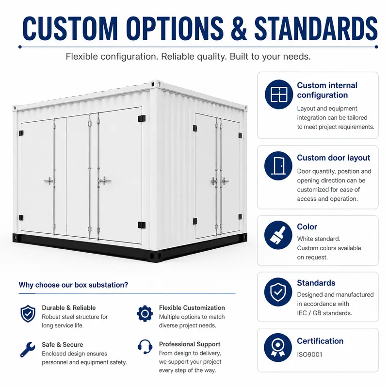 1600 kVA 10/0.4 kV Prefabricated Container Box Substation — detail 4