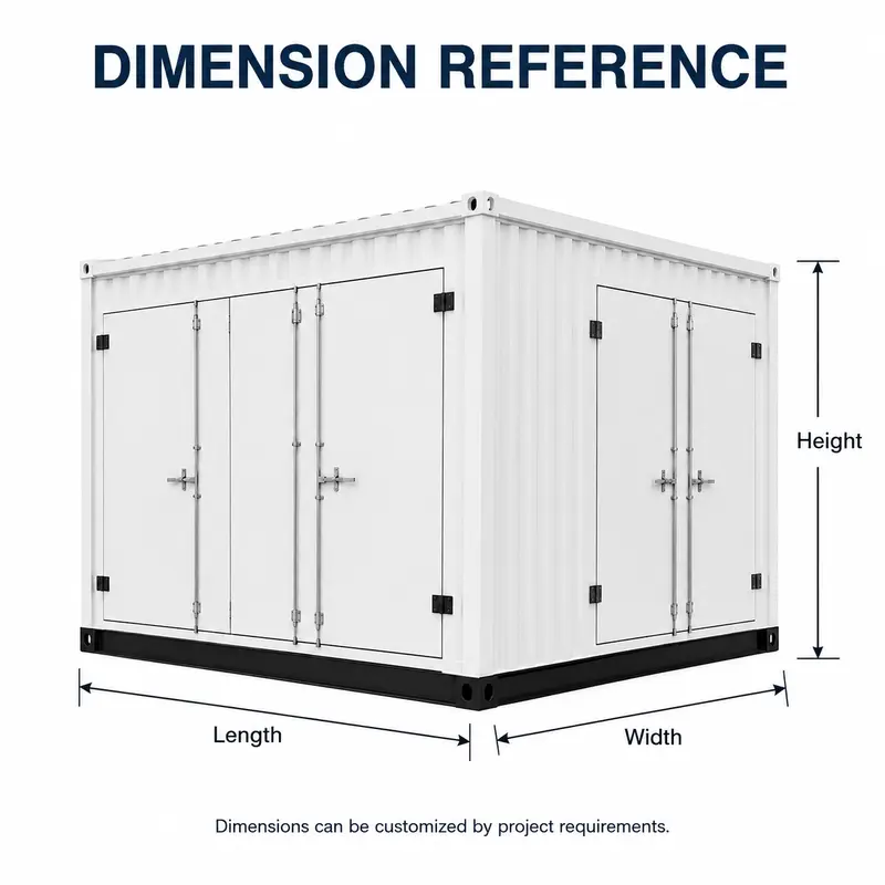 1600 kVA 10/0.4 kV Prefabricated Container Box Substation — detail 1