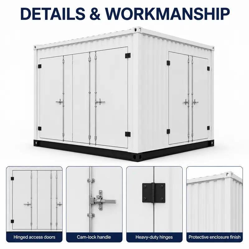 1600 kVA 10/0.4 kV Prefabricated Container Box Substation — detail 3