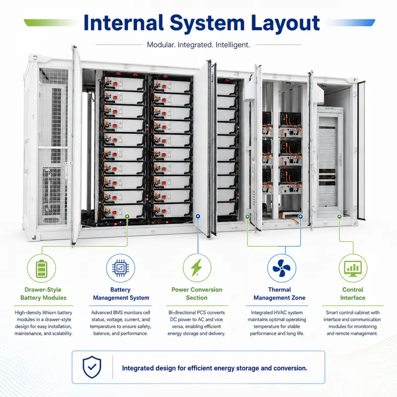 All-in-One Container ESS — 6MWh to 9MWh, Liquid-Cooled, On/Off-Grid, IP67 — detail 2