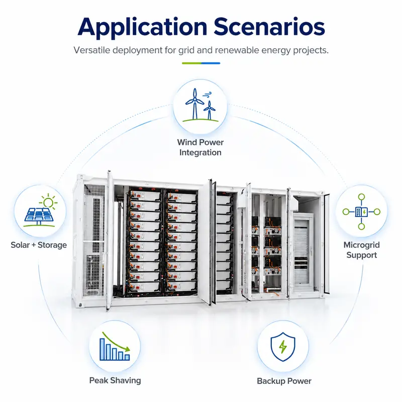 All-in-One Container ESS — 6MWh to 9MWh, Liquid-Cooled, On/Off-Grid, IP67 — detail 3