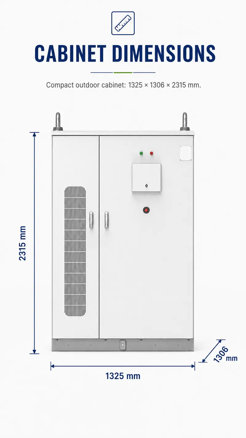 372kWh Integrated Liquid-Cooled Energy Storage Cabinet — Battery Pack System — detail 1