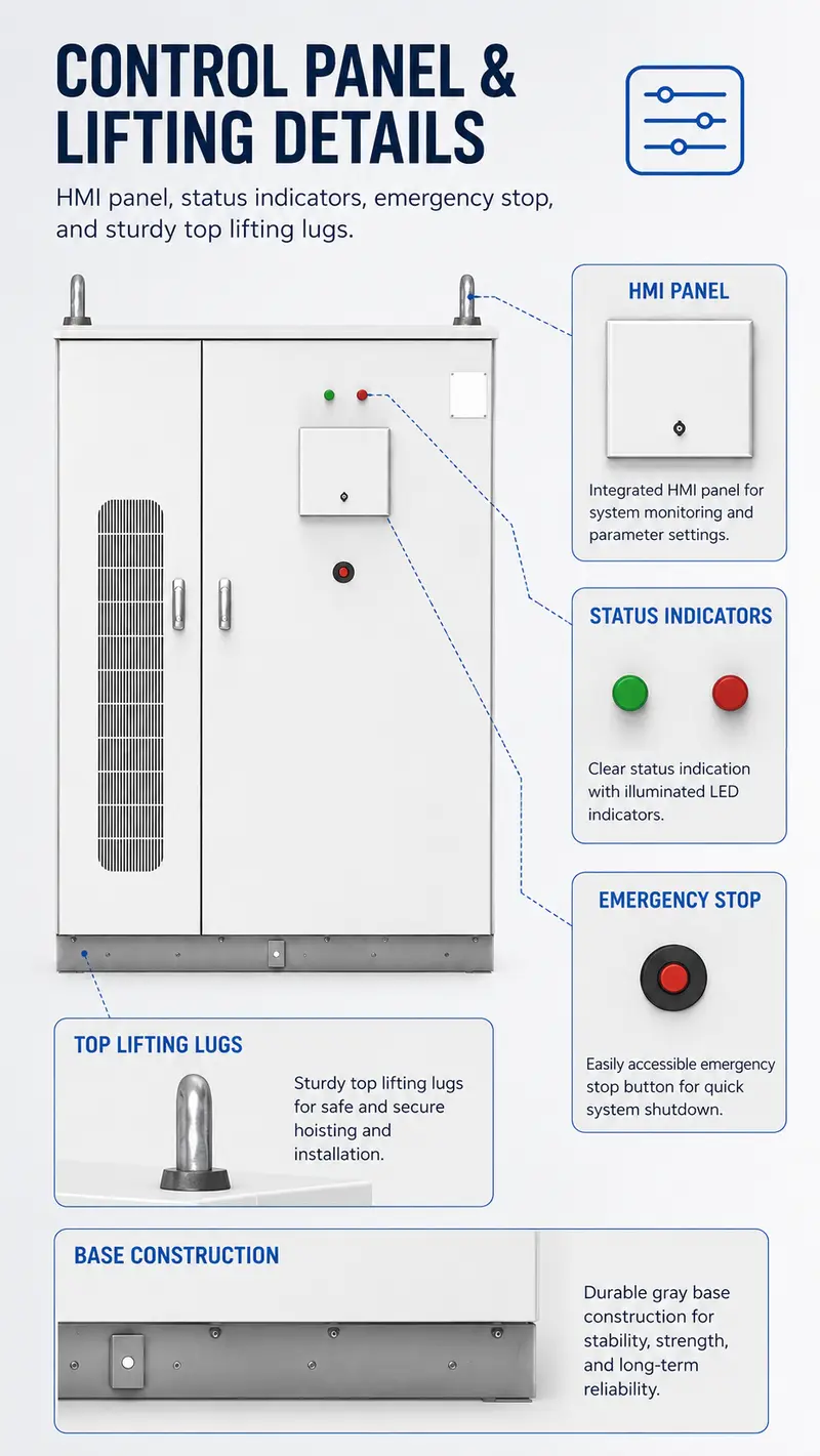 372kWh Integrated Liquid-Cooled Energy Storage Cabinet — Battery Pack System — detail 3