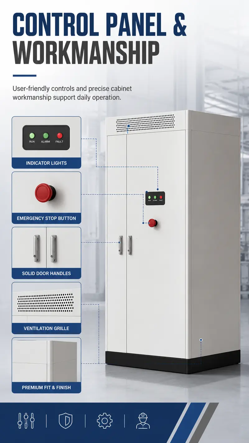 DC 1000V Liquid-Cooled C&I Energy Storage Cabinet (LiFePO4) — detail 3
