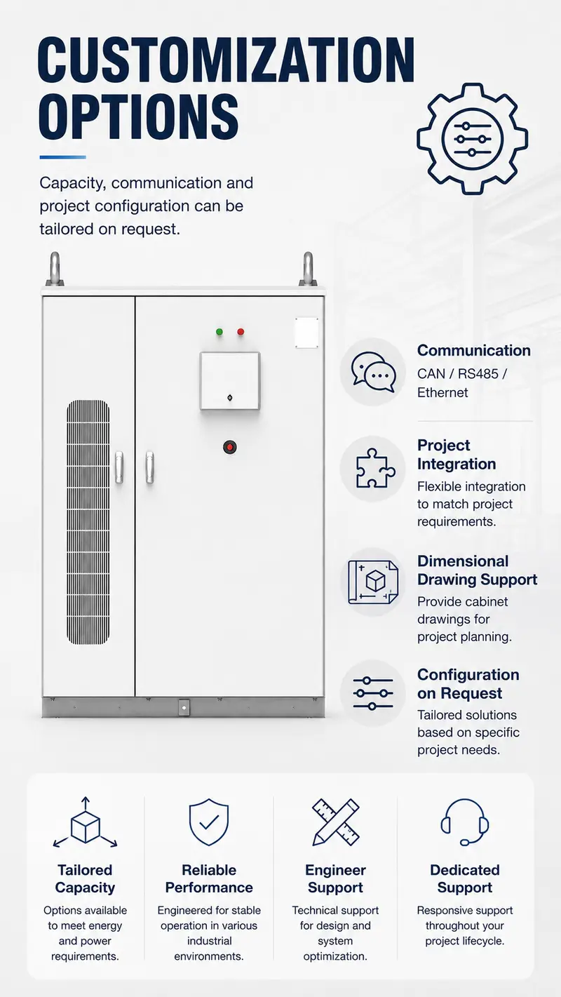 344kWh LFP-280Ah Liquid-Cooled Industrial & Commercial Storage Cabinet — detail 4
