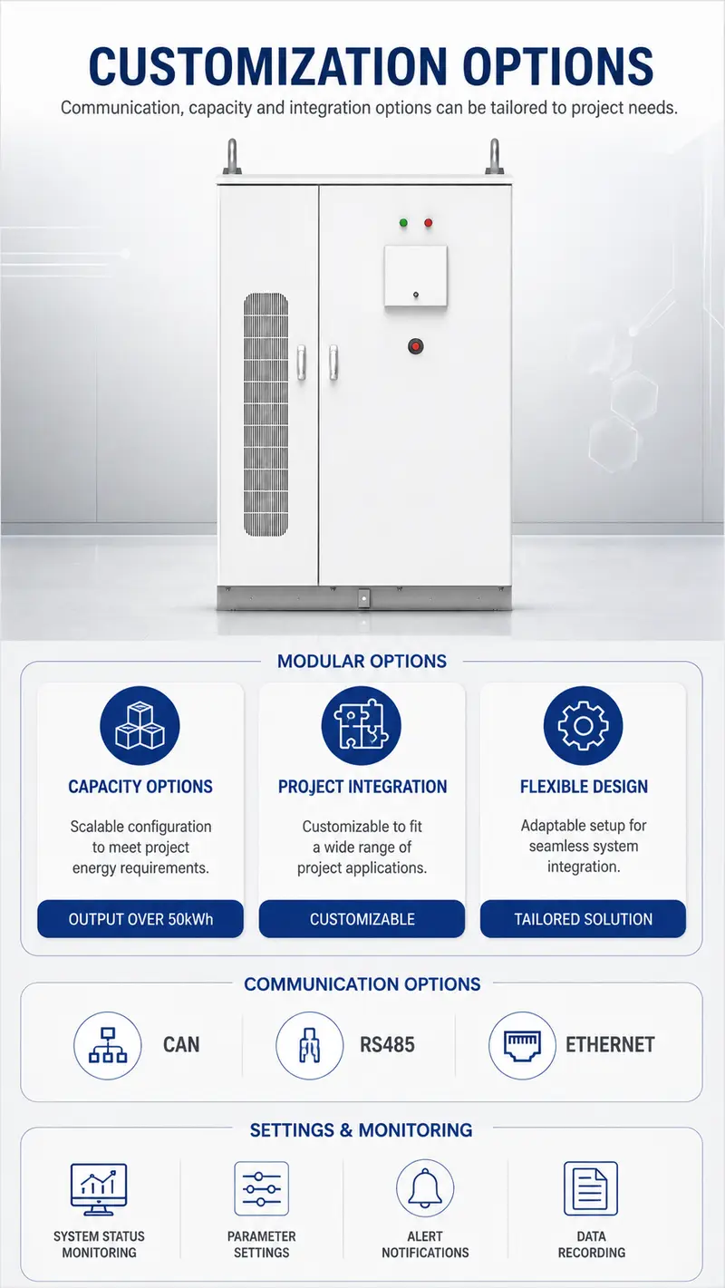 Liquid-Cooled Battery Energy Storage Cabinet — Module & Rack System — detail 4