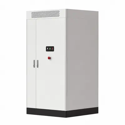 Liquid-Cooled Lithium Battery Storage Cabinet — Static Diesel-Hybrid Ready