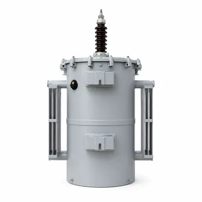 25–100 kVA Single-Phase Pole-Mounted Transformer at 11.4 kV