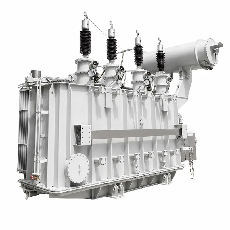 110 kV / 12500 kVA Dual-Winding Power Transformer — product view