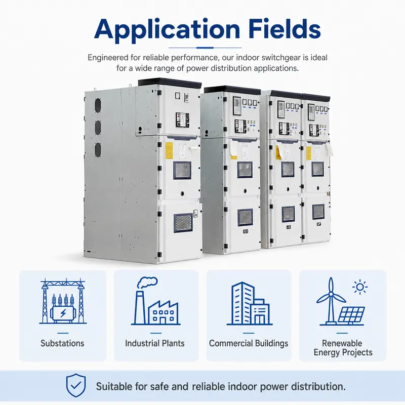 12–35kV AC Indoor Stainless Steel HV Switchgear, 4000A, IP65 (Energy Saving) — detail 3