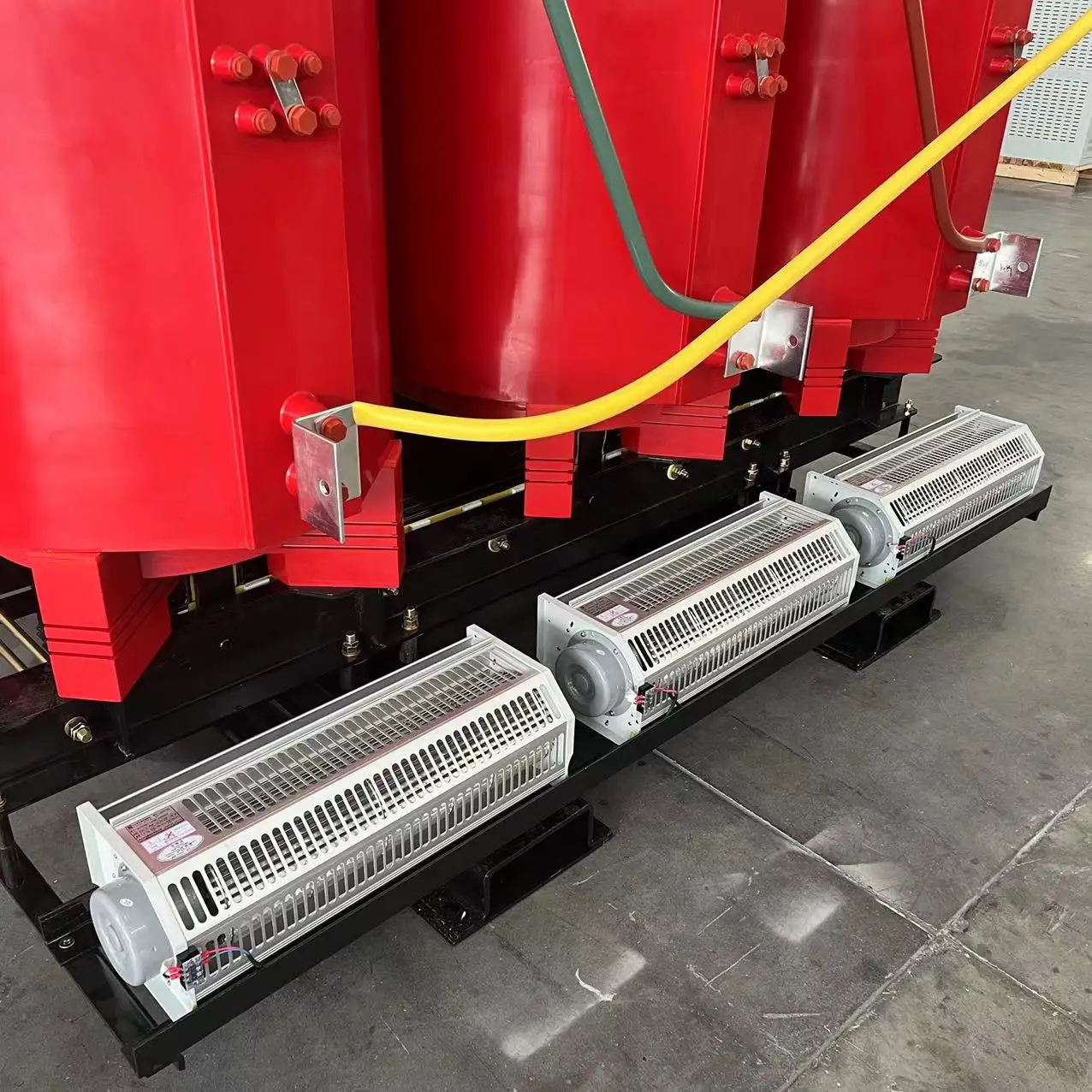 Transformador de alta frecuencia trif&aacute;sico MVHV 1000kVA 1250kVA 22kV tipo seco con resina fundida Vista 2