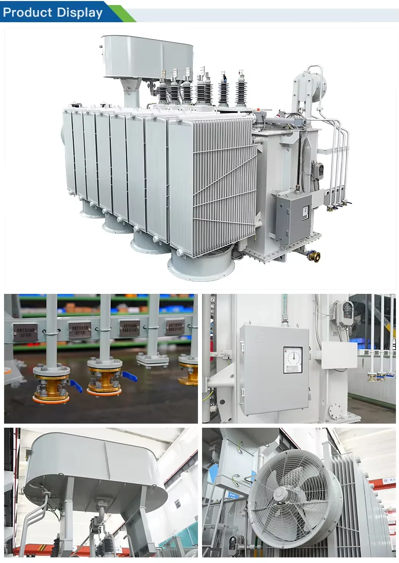 محول توزيع زيتي ثلاثي الأطوار عالي الجودة Dyn11 Yyn0 630kVA 800kVA 6.3kV 11kV محول خفض الجهد عرض 2