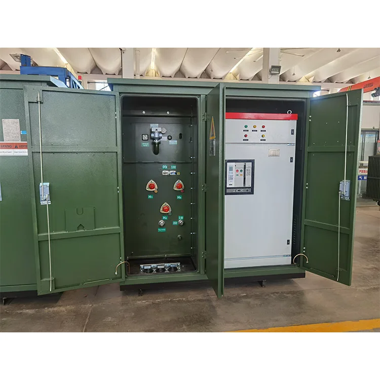 3 Phase Oil Type 1500kva Electrical Pad Mount Transformer Outdoor Compact Industrial  50 60Hz Step Down Transformer  Alu View 5