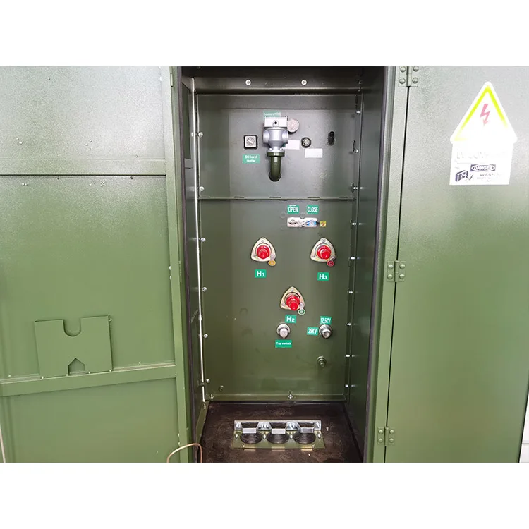 3 Phase Oil Type 1500kva Electrical Pad Mount Transformer Outdoor Compact Industrial  50 60Hz Step Down Transformer  Alu View 1