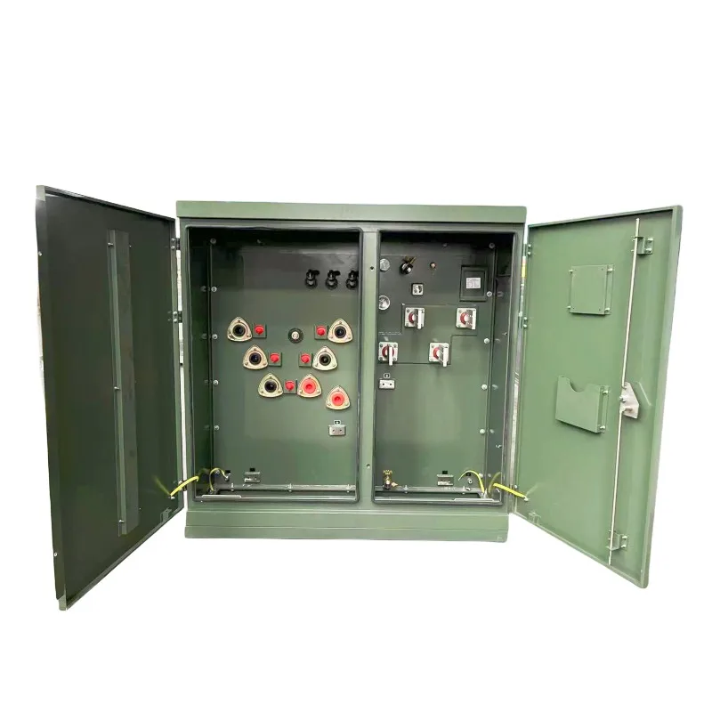 3phase Electrical Padmount Substation Transforme 112.5kva Bay O Net Fuses 112 Kva 112.5 225 Kva R for Sustainable Power
