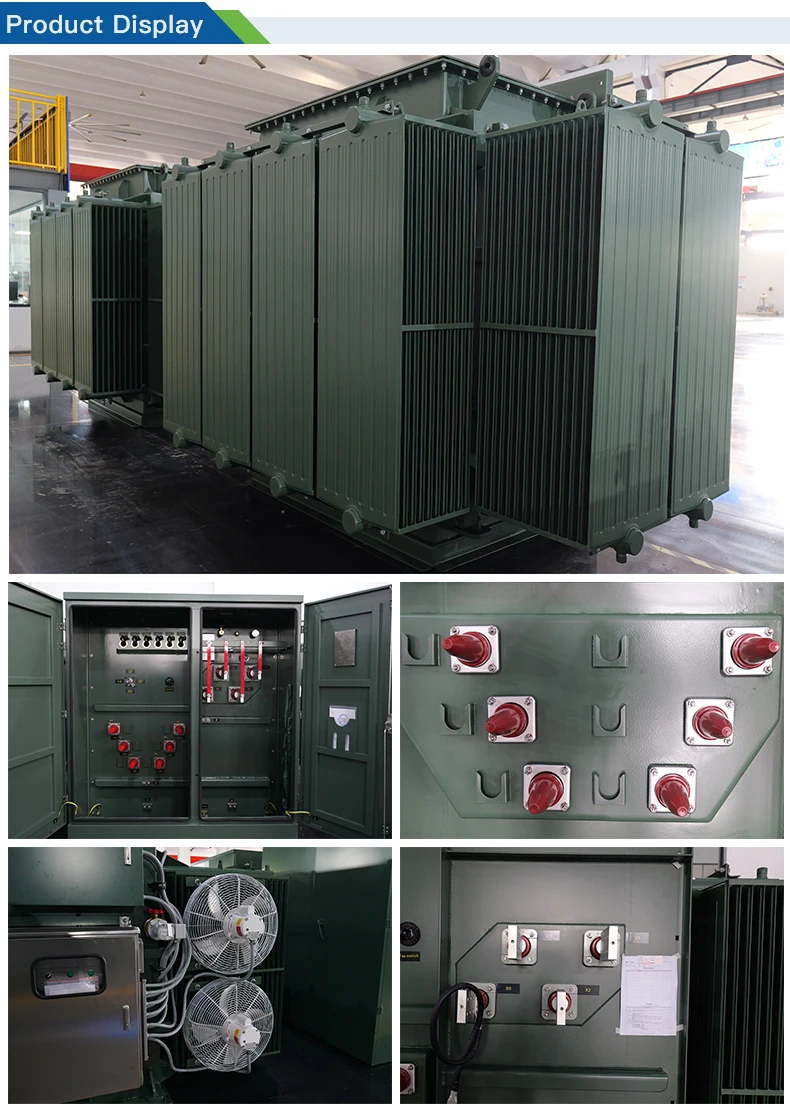 Трехфазный трансформатор для столбовой подстанции 1250 кВА, 1600 кВА, 12470Y/7200 В на 400/230 В по выгодной цене для наружной установки Вид 5